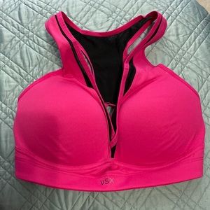 Victoria’s Secret sports bra size 34D hot pink